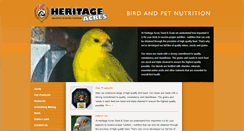 Desktop Screenshot of heritageacresnutrition.com